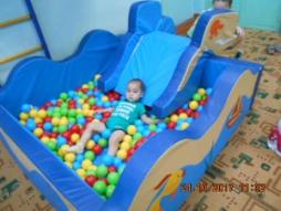 Сухой шариковый бассейн